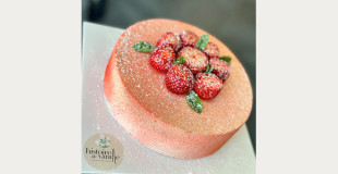 Entremets Fraise-Menthe