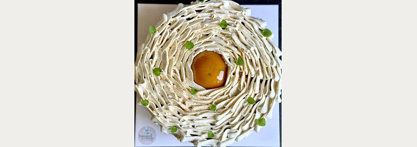 Entremets Fleur Exotique
