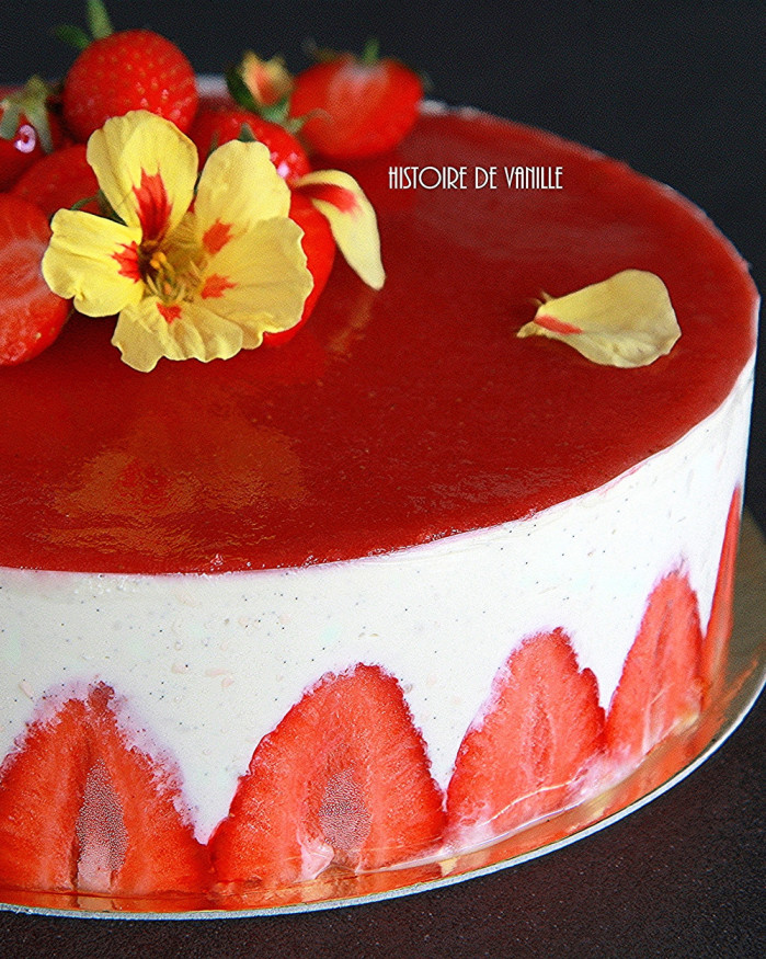 Fraisier  8 Personnes