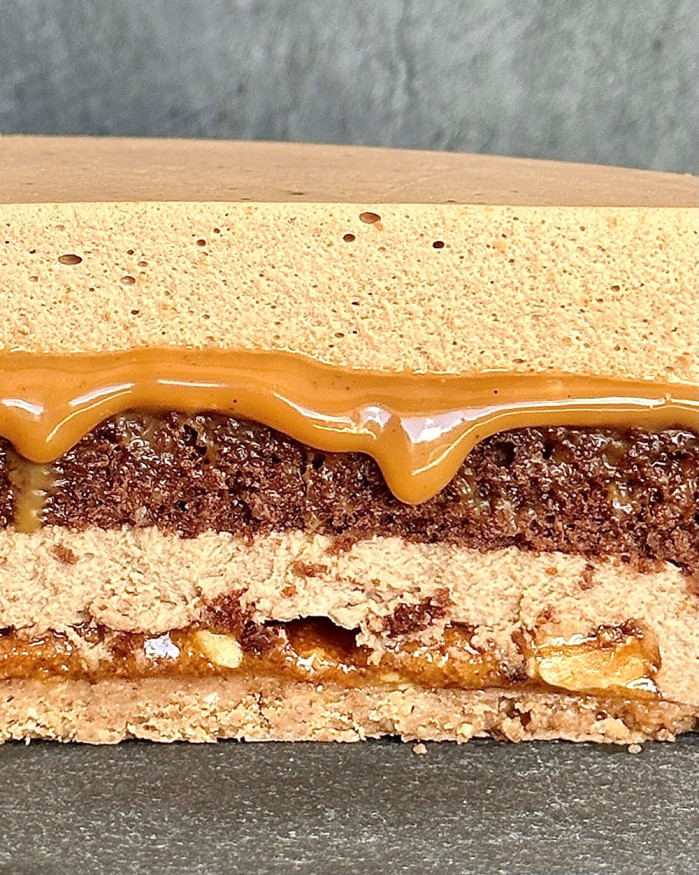 Entremets Praliné Caramel *****8-10.Parts*****