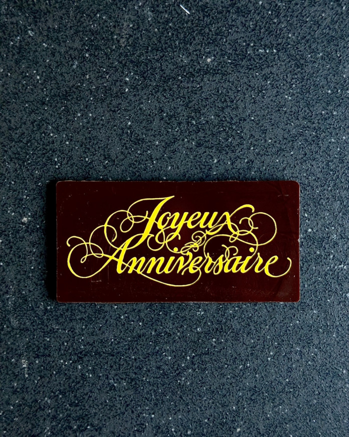 Plaque - Joyeux Anniversaire