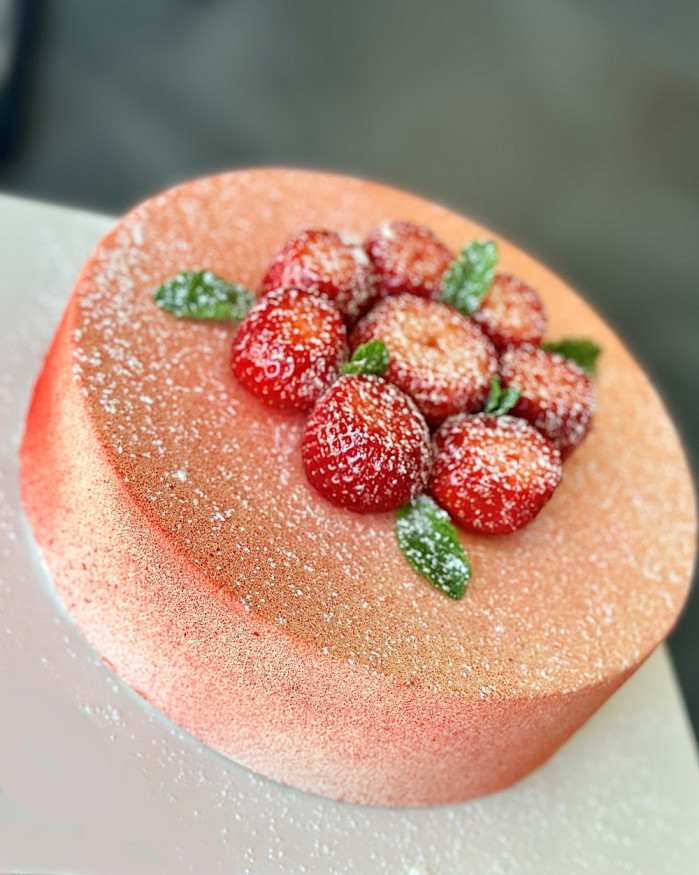 Entremets Fraise-Menthe 10_Personnes