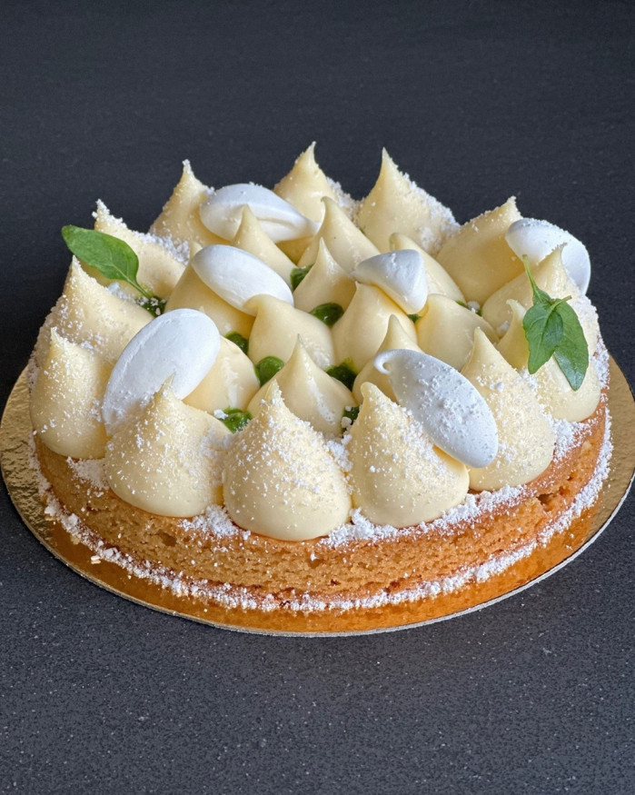 Tarte Citron Vert/Basilic ***4-5.parts***