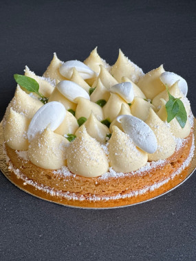 Tarte Citron Vert/Basilic ***8.parts***